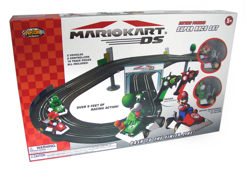 Mario Kart DS Mario vs Yoshi Race Set image 2