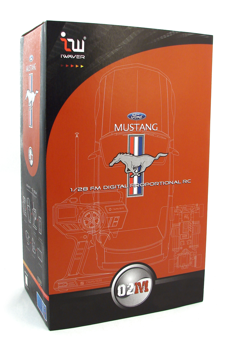 Iwaver FM 1/28 Digital Proportional RC Ford Mustang (2008 Edition) image 5