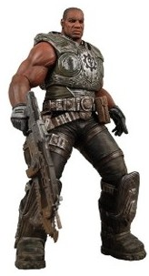 Gears of War Series 1 Pre-Painted Action Figure: Augustus Cole image 1