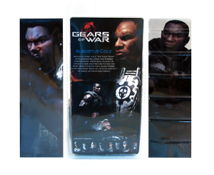 Gears of War Series 1 Pre-Painted Action Figure: Augustus Cole