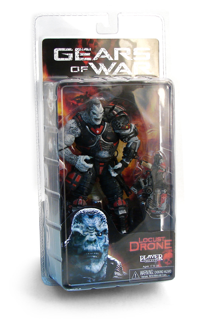 Gears of War Series 1 Pre-Painted Action Figure: Locust Drone image 2