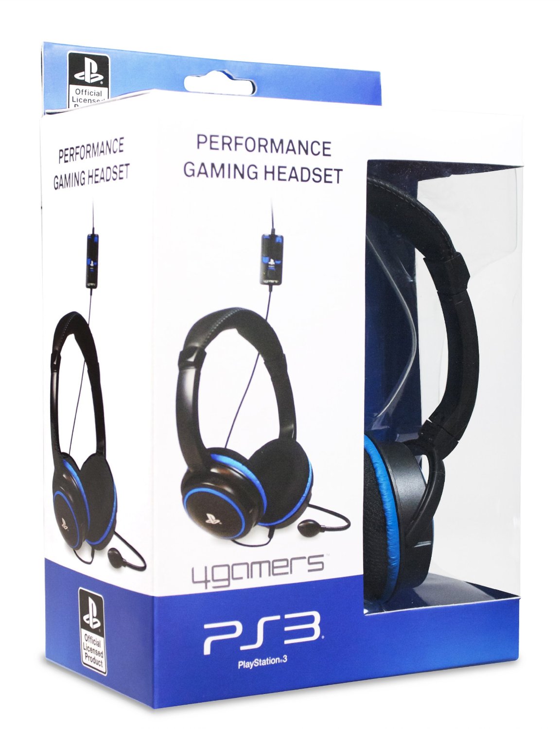4Gamers Stereo Gaming Headset CP-03 (PS3) for PlayStation