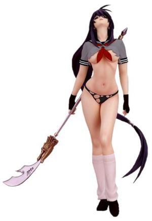 Dragon Destiny Ikkitousen 1/6 Scale Pre-Painted Statue: Kanu Uncho (Black Limited Version)_