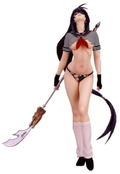 Dragon Destiny Ikkitousen 1/6 Scale Pre-Painted Statue: Kanu Uncho (Black Limited Version) thumbnail 1