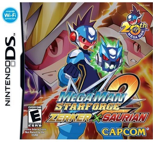 MegaMan StarForce 2 Zerker X Saurian for Nintendo DS