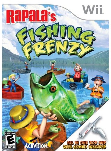 Rapala's Fishing Frenzy (w/ Fishing Pole) for Nintendo Wii