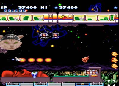 Gokujou Parodius Deluxe Pack (PSOne Books) image 3