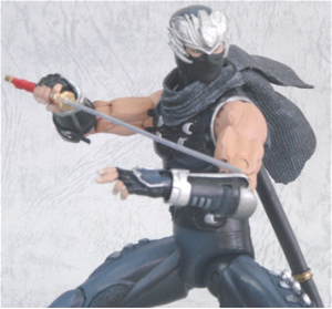 Ninja Gaiden 2 Pre-Painted Action Figure: Ryu Hayabusa