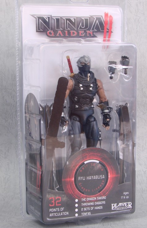 Ninja Gaiden 2 Pre-Painted Action Figure: Ryu Hayabusa