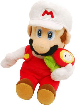 Super Mario Galaxy Plush Doll: Fire Mario_