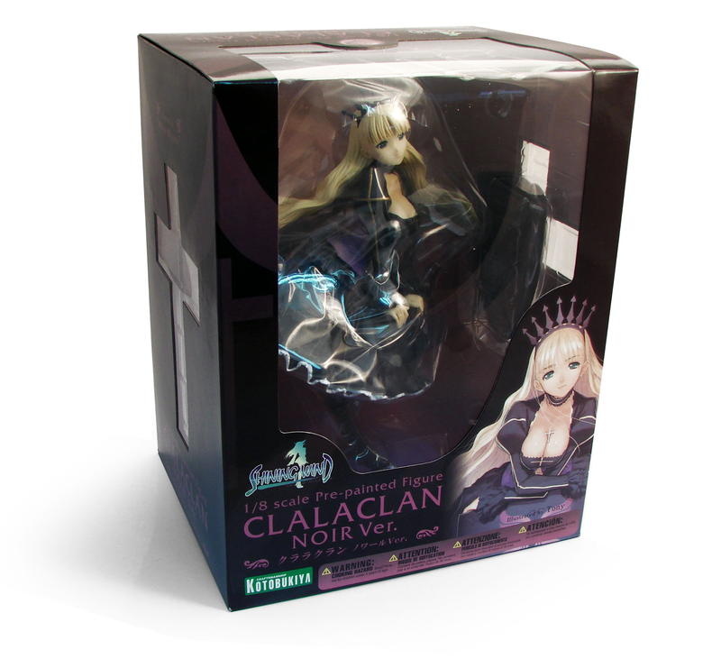 Shining Wind 1/8 Scale Pre-Painted PVC Figure: Clalaclan (Black Version) image 4