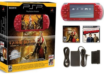 PSP 2000 Limited deals Edition God Of War in Red