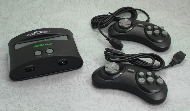 Sega Mega Drive Twin Pad Player (Black)