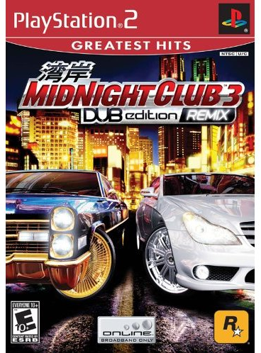 Midnight Club 3 DUB Edition Remix (Greatest Hits) for PlayStation 2