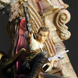 Final Fantasy XII Sculpture Arts Pre-Painted PVC Statue: Balthier & Fran