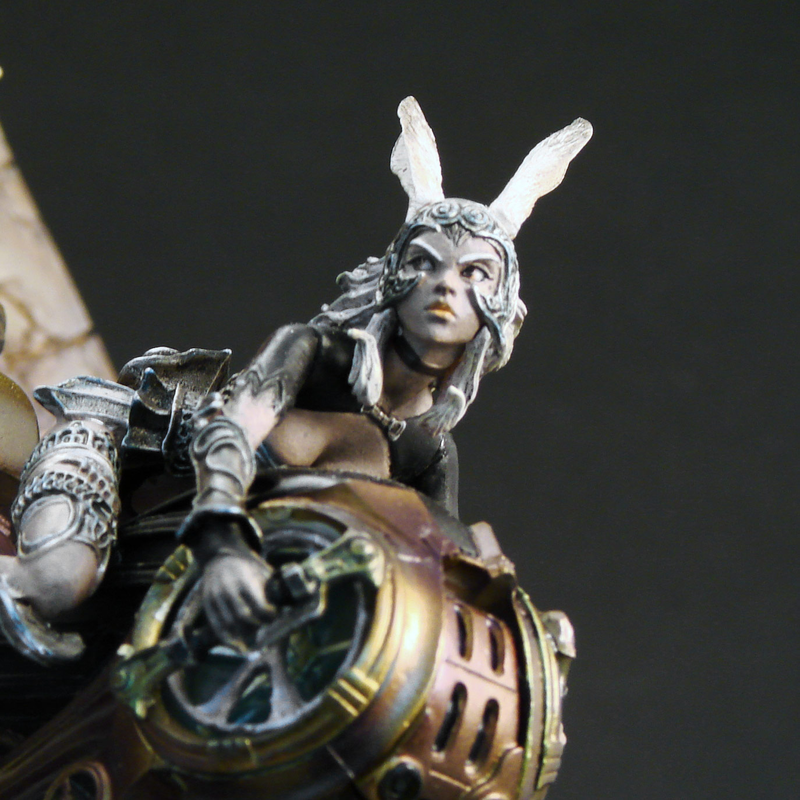 Final Fantasy XII Sculpture Arts Pre-Painted PVC Statue: Balthier & Fran image 7
