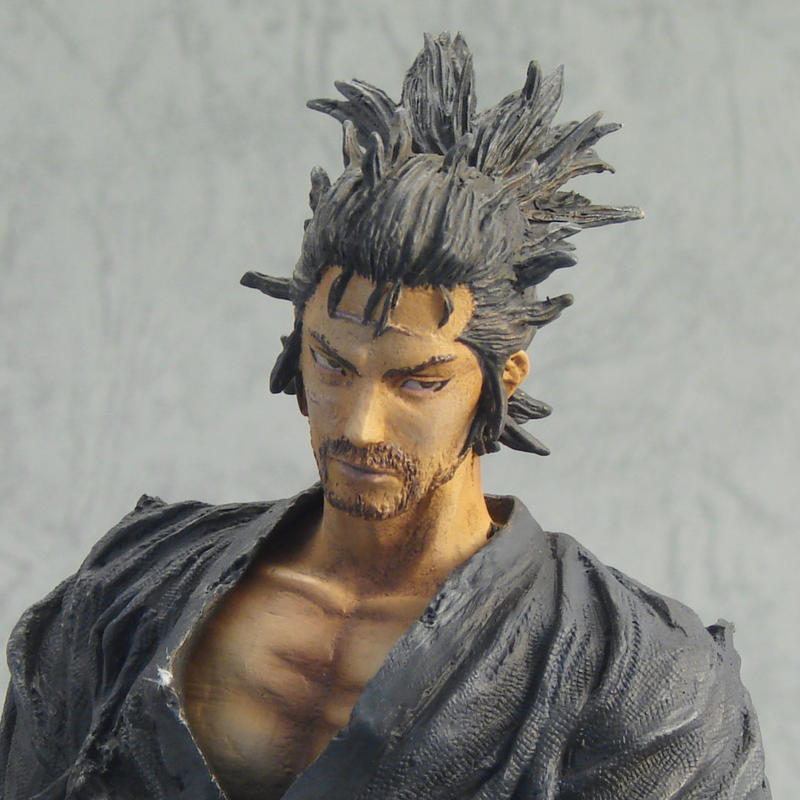 Vagabond Sculpture Arts Pre-Painted Polystone Figure: Musashi image 1