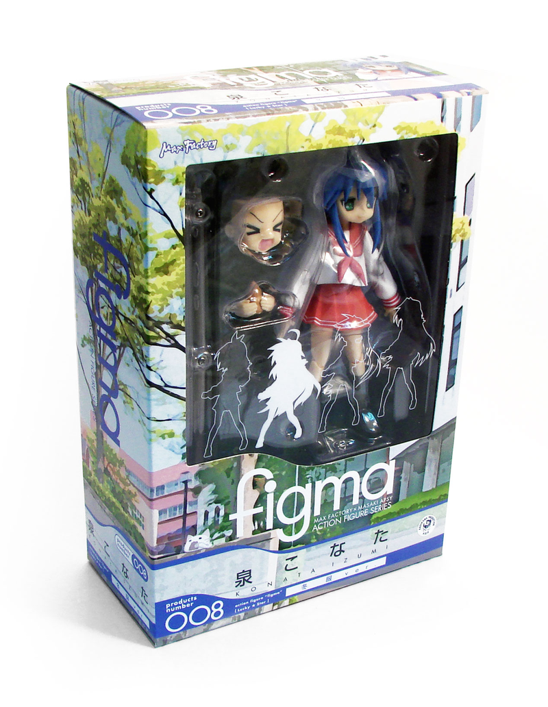Lucky Star Non Scale Pre-Painted PVC Figure: figma Konata Izumi image 5