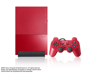 PlayStation2 Console Cinnabar Red (SCPH-90000CR)