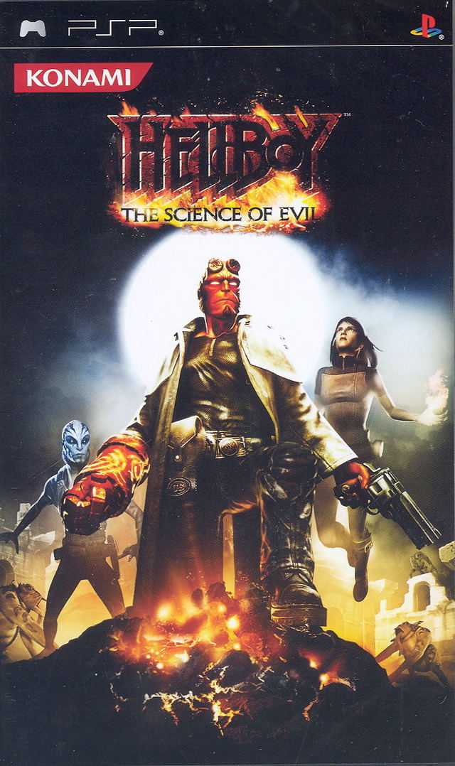 Hellboy the science of evil. Hellboy PSP. Hellboy the Science of Evil PSP. Хеллбой игра на ПСП. Hellboy the Science of Evil ps3.