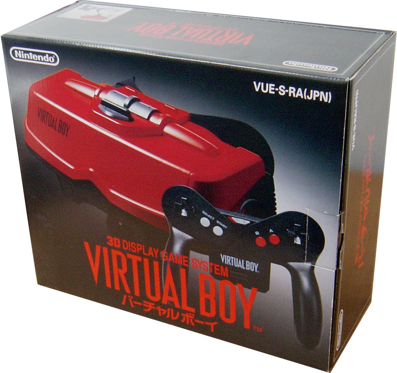 Nintendo Virtual Boy ゲームシステム 本体ソフト7本付き Nintendo Virtual Boy ゲームシステム 本体ソフト7本付き