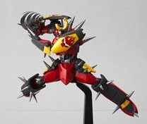 Revoltech Series No. 058 - Gurren Lagann Non Scale Pre-Painted PVC Action Figure: Gurren Lagann Fulldrillized image 3