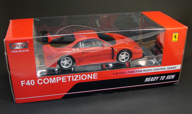 MJX R/C Technic 1/20 Ferrari F40 Competizione MJX R/C Technic 1/20 Ferrari F40 Competizione