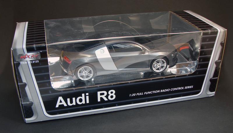 MJX R/C Technic 1/20 Audi R8 (Black) image 1