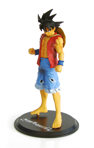 Dragon Ball Z x One Piece DX Non Scale Pre-Painted Figure: Son Gokou