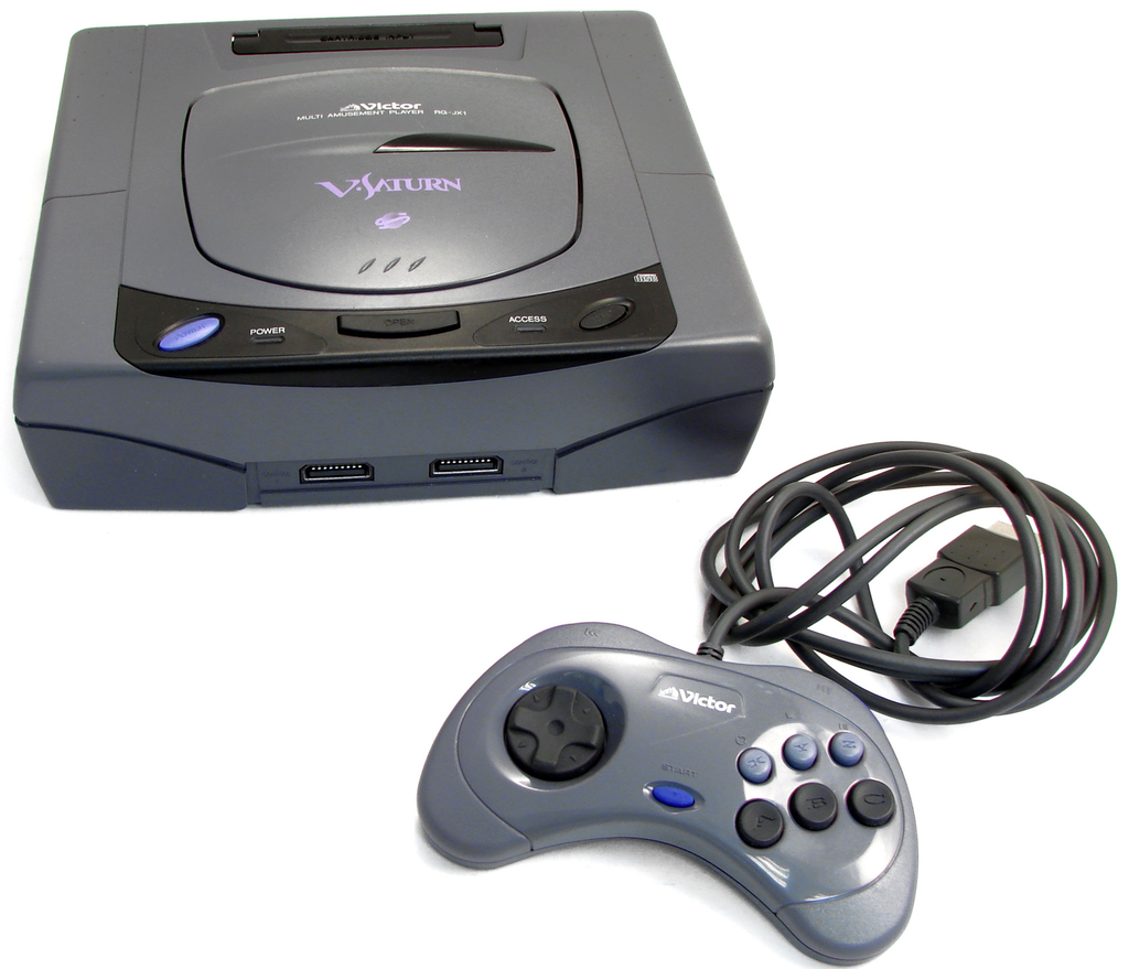 Sega Saturn Console - Victor V-Saturn RG-JX1 (loose)