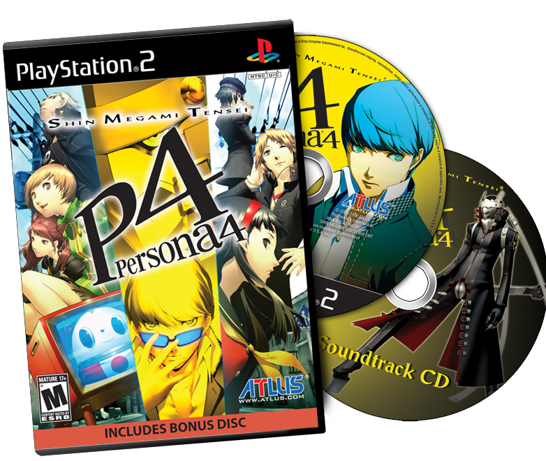 Shin Megami Tensei Persona 4 W Soundtrack Cd For Playstation 2 Shin Megami Tensei Persona 4 W Soundtrack Cd For Playstation 2
