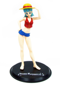 40th Weekly Jump Dragon Ball Z X One Piece DX 2 Non Scale Pre-Painted Figure: Bulma thumbnail 2