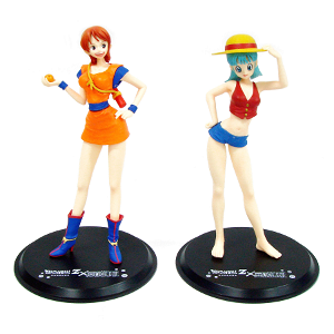 40th Weekly Jump Dragon Ball Z X One Piece DX 2 Non Scale Pre-Painted Figure: Bulma