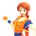 40th Weekly Jump Dragon Ball Z X One Piece DX 2 Non Scale Pre-Painted Figure: Nami thumbnail 1