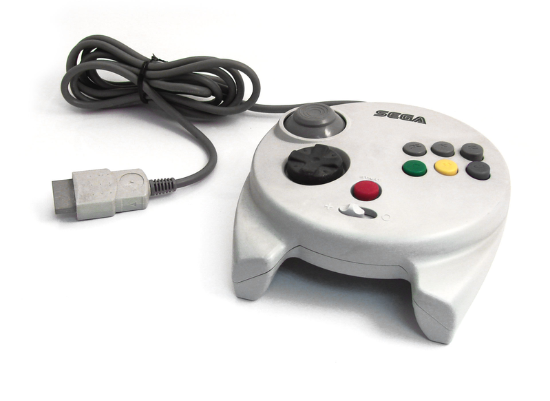 Saturn Joypad [Loose] (Analog White) image 1