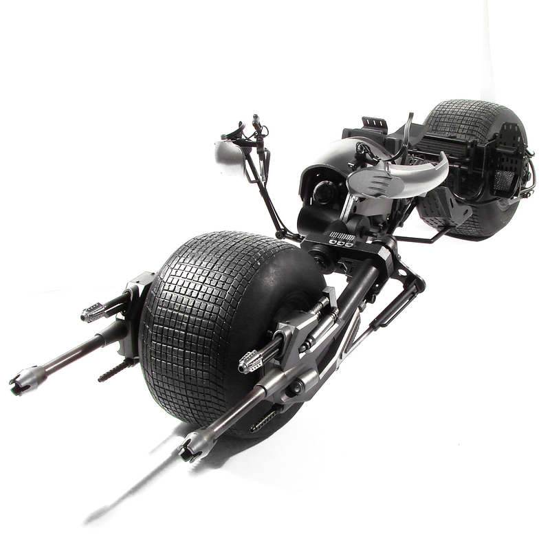 Movie Masterpiece Batman Dark Knight 1/6 Scale Pre-Painted Figure: Batpod image 1