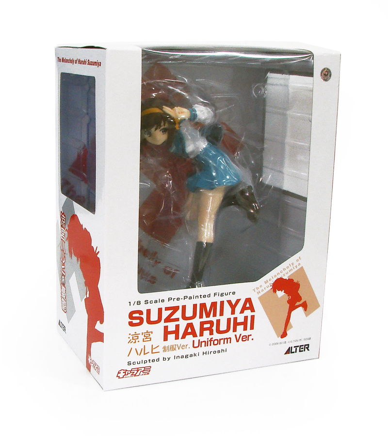 Suzumiya Haruhi no Yuutsu 1/8 Scale Pre-Painted Figure: Suzumiya Haruhi image 4