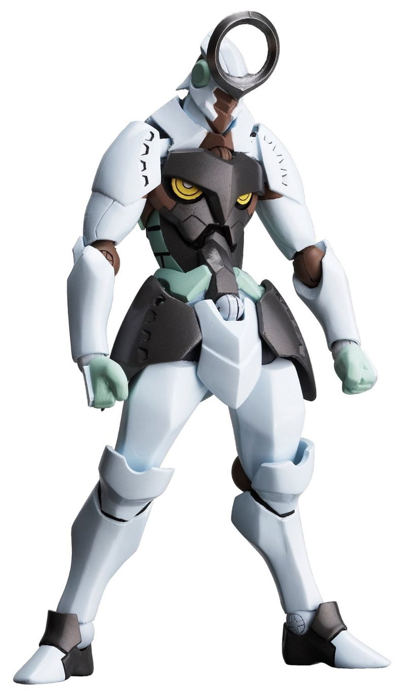 Revoltech Series No. 060 - Gurren Lagann Non Scale Pre-Painted PVC Action Figure: Enki image 1