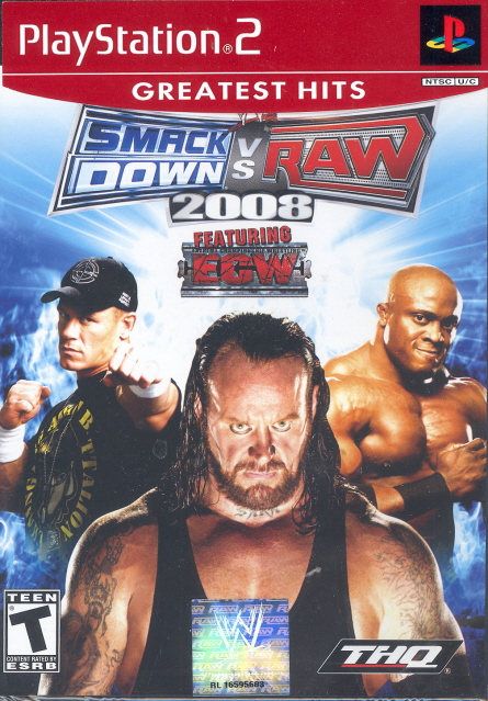 WWE Smackdown Vs. RAW 2008 (Greatest Hits) image 1