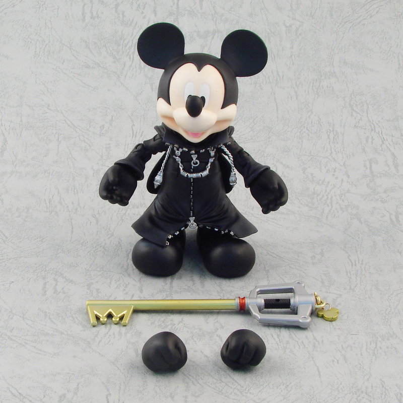 Kingdom Hearts Play Arts Non Scale Pre-Painted Figure: Mickey image 3