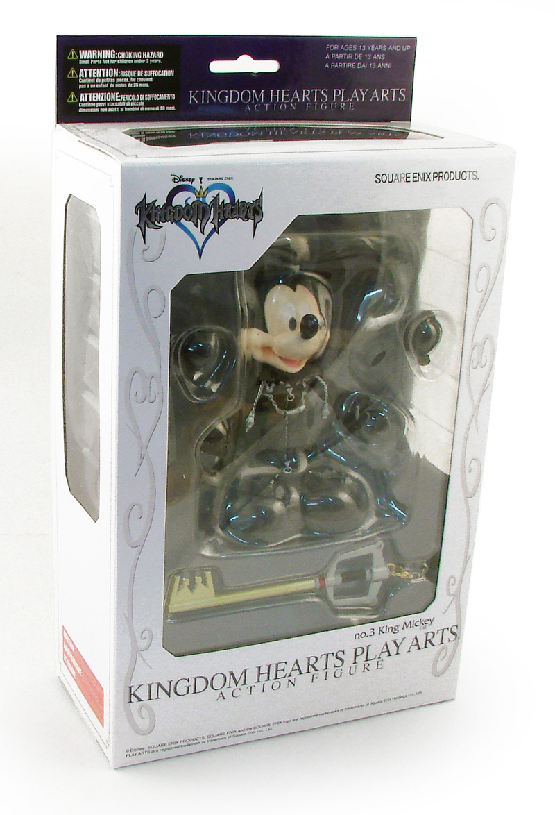 Kingdom Hearts Play Arts Non Scale Pre-Painted Figure: Mickey image 5
