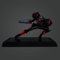 Metroid Prime Samus Phazon Suit Statue thumbnail 7