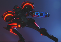 Metroid Prime Samus Phazon Suit Statue thumbnail 15