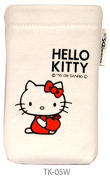 Hello Kitty Pocket Pouch (White) image 1
