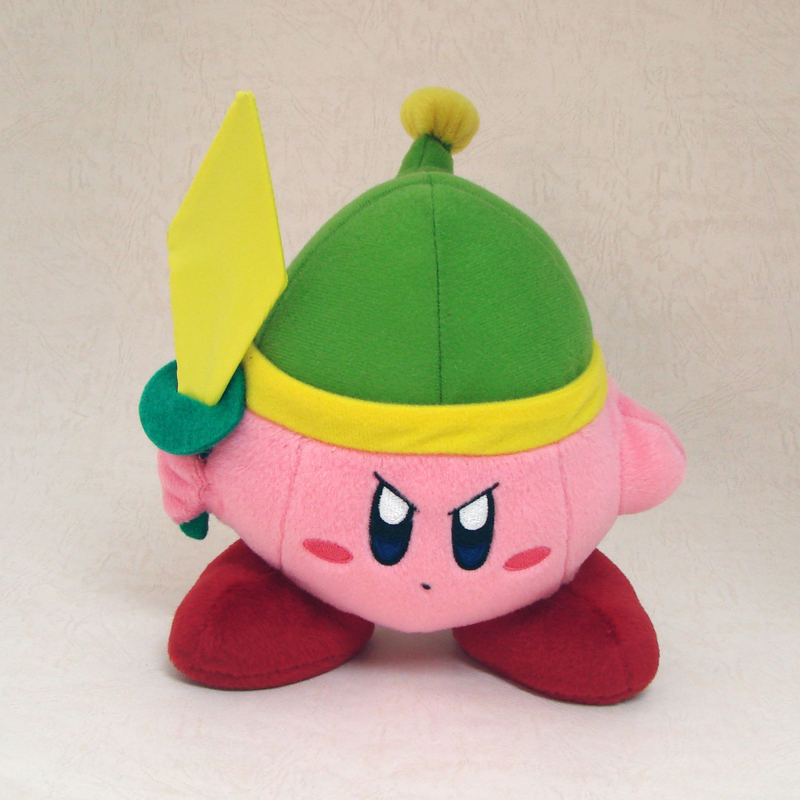 Kirby Adventure Kirby Plush Doll: Sword Kirby image 2