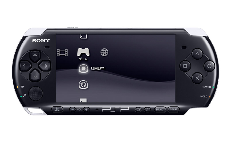 PSP PlayStation Portable Slim & Lite - Piano Black (PSP-3000PB)