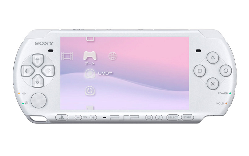 PSP PlayStation Portable Slim & Lite - Pearl White (PSP-3000PW 