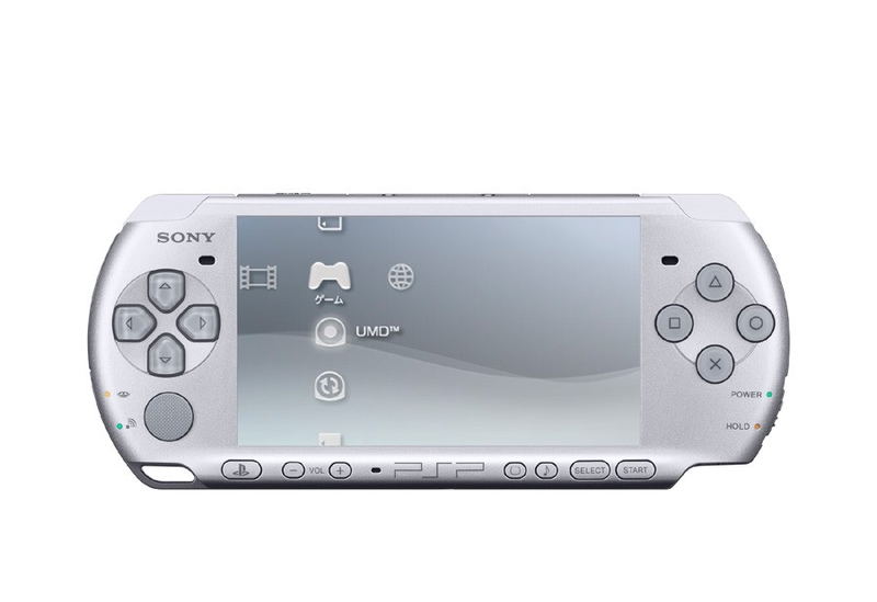 PSP PlayStation Portable Slim & Lite - Mystic Silver (PSP-3000MS) image 1