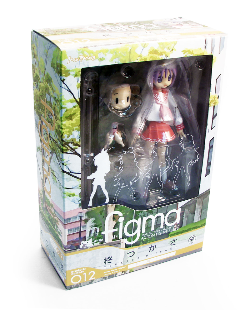 Lucky Star Non Scale Pre-Painted PVC Figure: figma Hiiragi Tsukasa image 7