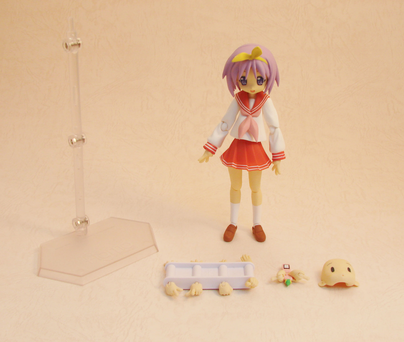 Lucky Star Non Scale Pre-Painted PVC Figure: figma Hiiragi Tsukasa image 5